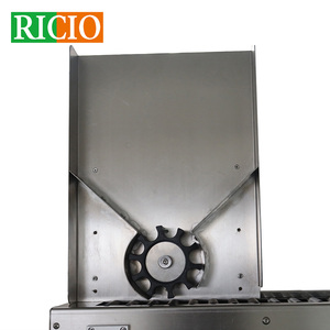 RICIO 고정밀 완전 자동 원통형 병 자가 접착 혈액 튜브 라벨 기계 유리 종이 라벨 터치 스크린 - Product Image 5