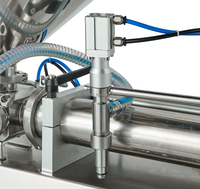 Machine de remplissage avec trémie de liquide, appareil de remplissage semi-automatique avec tête unique, crème, nouveau modèle
