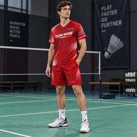 Offre Spéciale – Ensemble Maillot de Badminton Personnalisé (ODM/OEM) pour l'Entraînement – Vêtements Anti-Humidité avec Impression par Transfert Thermique – Tenue d'Équipe