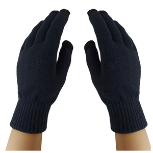Guantes de acrílico para hombres y mujeres Diseño de pantalla táctil delgada para uso diario al aire libre o clima de invierno - Product Image 1