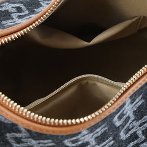 Bolso de hombro de mezclilla a la moda para mujer, bolso Hobo informal con cremallera, bolso de hombro de gran capacidad para uso diario - Product Image 3