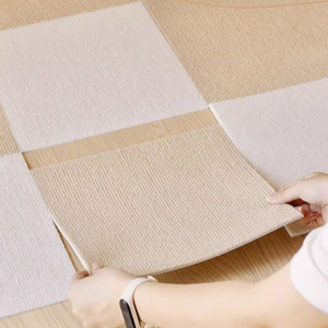 Dalles de moquette autocollantes en polyester, ignifuges, insonorisantes, rembourrées, réversibles, lavables, antidérapantes, écologiques, pour la maison et le <span class=keywords><strong>golf</strong></span> - Product Image 6