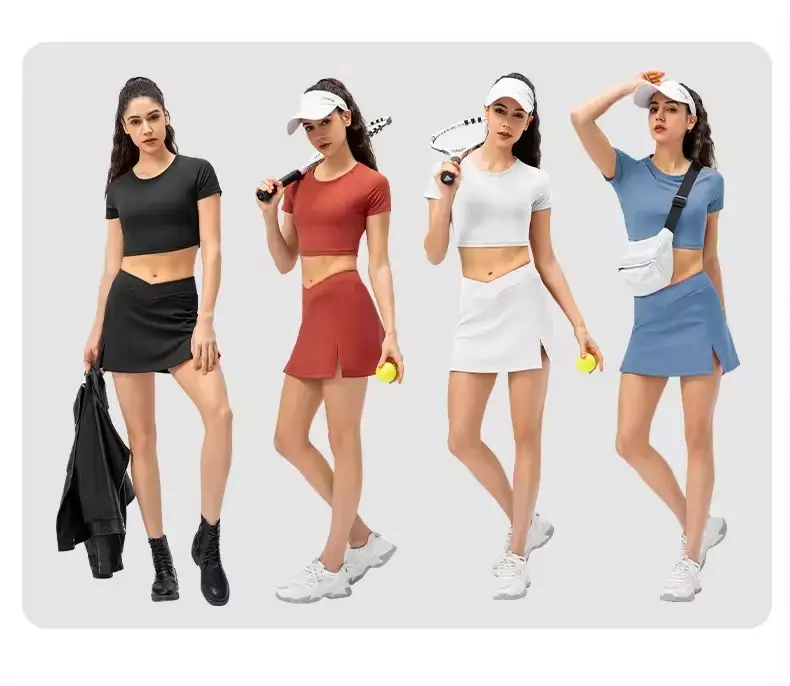 individuelle Damen-Golf-Rücken mit Taschen Unterwäsche Shorts Design sportlich Damen Golf Sport Tennis-Rücken