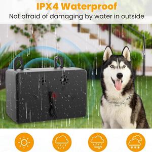 Tragbares Outdoor-Gerät zur Bellkontrolle für Hunde mit 3 Betriebsmodi, IPX4 Wasserdicht, Anti-Hundebiss, 20+ Stunden Akkulaufzeit - Product Image 6