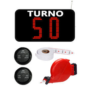 Sistema de Llamadas en Cola, Máquina Numérica en Español, Pantalla de 2 Dígitos con Botón de Siguiente Control, Dispensador de Tickets - Product Image 1