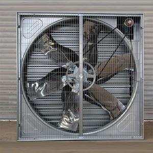 Ventilateur d'extraction mural industriel en métal de 50 pouces à haute efficacité, à poussée et aspiration, pour sous-sol - Product Image 3