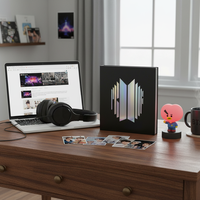 Album Anthologie BTS Proof Édition Compacte Officielle Coffret 3 CD Vente en Gros Marchandise Kpop Haute Valeur pour Collectionneurs Discographie Héritage