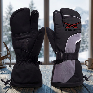 Gants de ski et mitaines imperméables et coupe-vent pour enfants, pour le ski et le snowboard, hike impex - Product Image 3