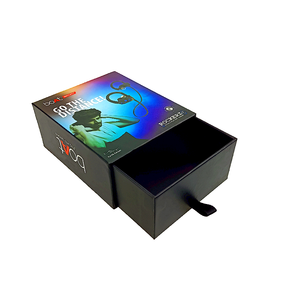 Custom Printing Stijve Kartonnen Lade Doos Uv Afdrukken High-End Custom Opknoping & Headset Glijdende Doos Geschenkverpakking Lade Doos - Product Image 5