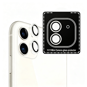 Protector de Lente de Cámara Móvil con Diseño de Ojo de Águila Metálico de Alta Calidad Personalizado de Fábrica para iPhone 15 16 17 Pro Max, Película de Lente de Alta Transparencia - Product Image 1