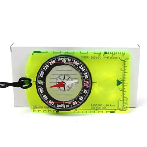 Advanced Scout Hiking Compass School Compass Professional Field Orienteering Compasses, for Map Reading - Best Survival Gifts