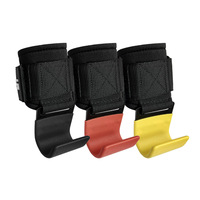 Ganchos de Asistencia para Dominadas, Ganchos de Agarre para Ejercicios de Barra, Soporte de Muñeca, Correas de Ayuda para Levantamiento de Pesas y Fitness, Fabricante