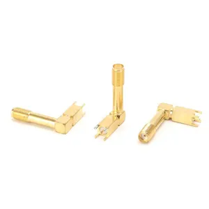 SMA-KWE-500-YH SMA Conector Fêmea Jack SMA Ângulo Direito