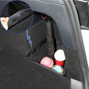 Boîte de coffre de <span class=keywords><strong>voiture</strong></span> pliable en Polyester, 2 paquets de <span class=keywords><strong>rangement</strong></span> latéral du coffre arrière, organisateur de plateau <span class=keywords><strong>pour</strong></span> modèles de voitures universels - Product Image 3