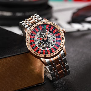 Nouvelle Montre <span class=keywords><strong>Homme</strong></span> Roulette 2026 Marque Dulunwe Originale Mécanique Analogique Style Sport Tendance Lumineuse Ronde Cadeau pour <span class=keywords><strong>Homme</strong></span> - Product Image 4
