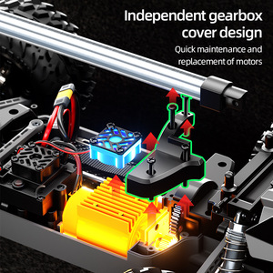 JJRC C8832 RC Crawler 1/10, Vehículo de Control Remoto de Alta Velocidad, RTR 4WD, Auto Todoterreno, Modelo de Juguete para Adultos - Product Image 5