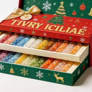 Sales <span class=keywords><strong>de</strong></span> Baño Terapéuticas del Himalaya S&Soak con Flores y Aromaterapia para la Relajación Corporal, Botella <span class=keywords><strong>de</strong></span> Vidrio, Regalo <span class=keywords><strong>de</strong></span> Navidad - Product Image 1