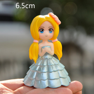 Figurine de Princesse 3D pour Petite Fille, Poupée Articulée, Boîte Cadeau pour Enfants, Miniature en PVC, Ornement Artisanal, Figurines, Décoration de Voiture et de Bureau - Product Image 6