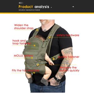 Porte-bébé tactique en gros d'usine, porte-bébé enveloppant, porte-bébé frontal pour les papas, porte-bébé tactique pour hommes - Product Image 6