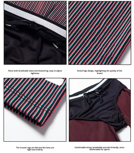 Pantalones Cortos Deportivos de Verano para Hombre, Personalizados, de Cintura <span class=keywords><strong>Media</strong></span>, <span class=keywords><strong>Media</strong></span> Pierna, Alta Elasticidad, Transpirables, de Secado Rápido, para <span class=keywords><strong>Entrenamiento</strong></span> de <span class=keywords><strong>Maratón</strong></span> - Product Image 2