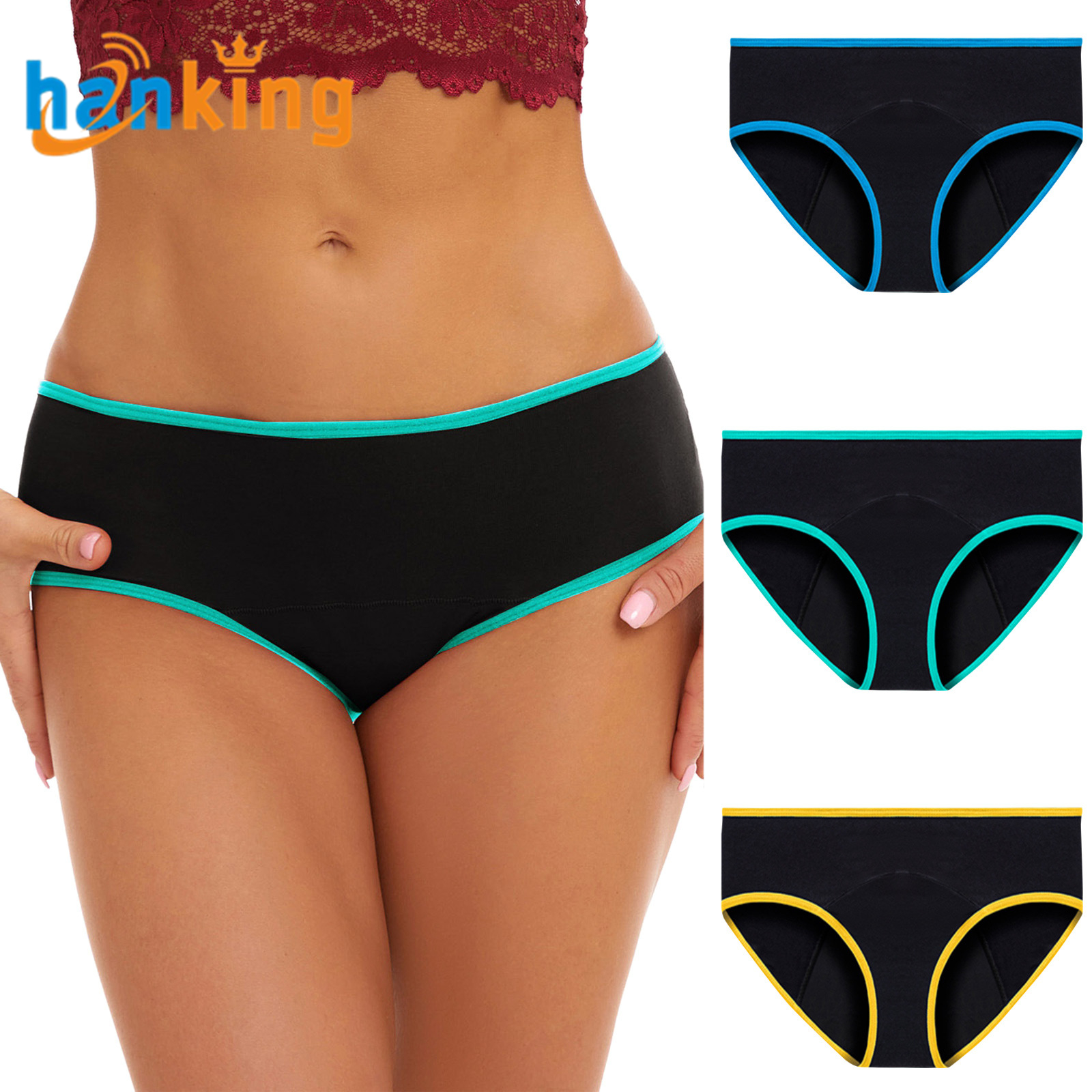 3 Piece-Blue, Green, Yellow