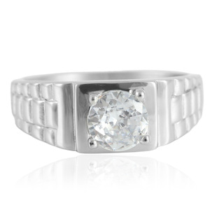 Bague géométrique en acier inoxydable, bijoux de mode pour femmes, cadeau 210142 - Product Image 1