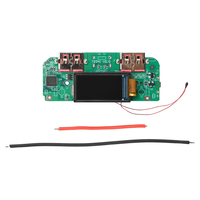 Module de charge rapide PD QC pour batterie au lithium ternaire avec affichage numérique sur carte mère de batterie externe à charge rapide Type-C 22,5 W