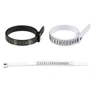 Ruban à mesurer en plastique noir et or E4374 pour la couture et les outils d'artisanat - Product Image 4