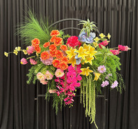 Bouquet de fleurs Nouveau style Prêt à l'emploi Décoration de jardin Monet Arrangements floraux Prêts à l'emploi Vitrines de magasin Présentoirs de table Photographie Streaming