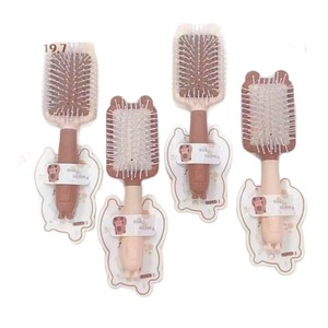 Cute Fashion <b>Comb</b> 19.5*5.5cm Nylon Bristles For Women Long Hair Home Use - Product Image 5