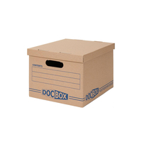 Caja de Almacenamiento de Papel Plegable de Gran Capacidad para Documentos de Oficina, Caja de Archivo con Tapa