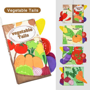 Libro Educativo per Bambini Unisex di Alta Qualità Creativo con Cartoni Animati Ecologico in Tessuto per l'Apprendimento Precoce Familiare - Product Image 5