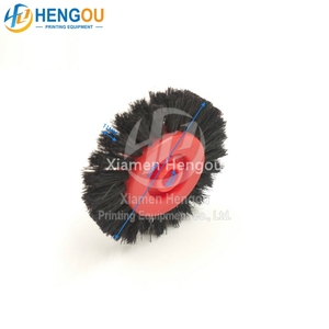 10 pcs high quality 60x8x10mm 66.891.005 Feeder Brush Wheel (<b>Black</b>/<b>Board</b>) for K/S/M/SB Offset Printing Machine Spare Parts - Product Image 4