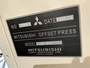 Nhật Bản <span class=keywords><strong>Mitsubishi</strong></span> 3f-2 + L máy in <span class=keywords><strong>Offset</strong></span> - Product Image 6
