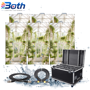 Mur vidéo LED pour scène extérieure P4.81 500x1000mm, panneau d'affichage étanche à louer - Product Image 1