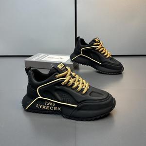 Baskets polyvalentes noires M599 pour hommes – Chaussures de course tendance au design unique et cool, idéales pour les étudiants - Product Image 6