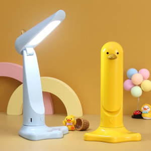 Vingt sortes mignon canard veilleuse enfant bébé enfants maison intelligente <span class=keywords><strong>Anime</strong></span> espace astronaute Table bureau côté lampe salon chambre - Product Image 6