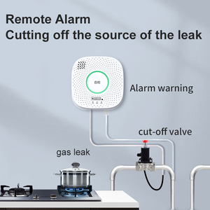 Tuya thông minh hộ gia đình <span class=keywords><strong>Gas</strong></span> báo động LPG tự nhiên <span class=keywords><strong>Gas</strong></span> <span class=keywords><strong>Detector</strong></span> với app kiểm soát hộ gia đình phát hiện rò rỉ và cảnh báo - Product Image 4