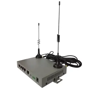 LTE TDD FDD Universal Sim Card 4 LAN RJ45 Wireless Unlock Industrial Portable Wifi 4g Router With 3 SMA External Antennas
