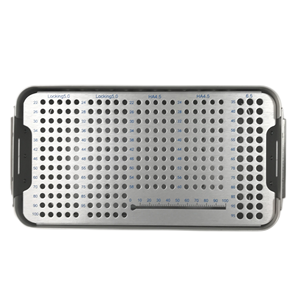 Fabrikant China Veterinaire Orthopedische Chirurgische Instrumenten Set Sterilisatie Box 1.5/2.0/2.4/2.7/3.5 Implantaat Schroef case - Product Image 1