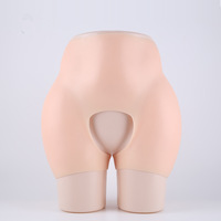 Vendedor caliente pantalones de trasero de silicona almohadillas de cadera realistas bragas flexibles para realzar la cadera para Drag Queen mujer Sexy glúteos artificiales