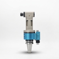 WEDN AG90-BT40-ER16-120 Cabezal de Fresado Angular de 90 Grados Extendido y Delgado con Salida ER16, Accesorio para Máquina CNC de Precisión para Moldes de Cavidades Profundas