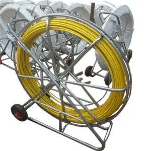 Câble en fibre tirant des outils tuyau égout drague conduit tige Telecom FRP conduit rodder prix