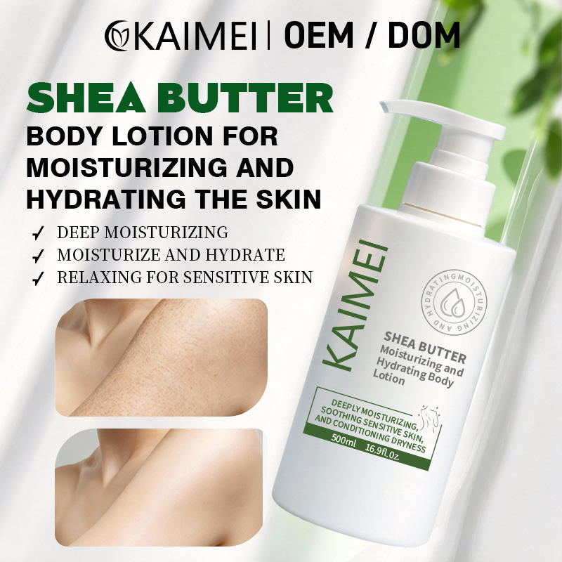 OEM ODM Shea Butter Body Lotion Factory Custom Brand Deep Soothing ...