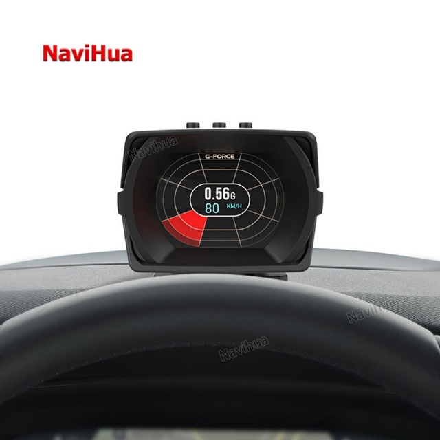 Navihua A450 Multi-function Car HUD Water Temp Gauge OBD Meter Head up Display Digital Speedometer