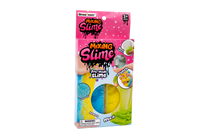 Kit Slime Campuran 2 Warna dengan Manik-manik Tabung, Mainan Slime Lembut Siap Pakai untuk Anak-anak, Hadiah DIY Pereda Stres
