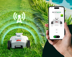 Tondeuse à gazon robotisée BESTMOW Titan-100 sans fil, intelligente, avec évitement d'obstacles, batterie puissante, recharge automatique - Nouveauté - Product Image 5