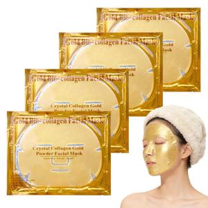 แผ่นมาส์กหน้าทองคำ 24k บำรุงผิวหน้าให้กระจ่างใส ชุ่มชื้น คอลลาเจน แพทช์ 0728 สกินแคร์ - Product Image 4