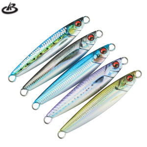 Jigging <span class=keywords><strong>Pro</strong></span> 40g 60g Leurre de pêche à pas lent en métal pour eau salée - Product Image 2