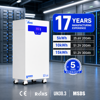 Batterie au lithium-ion LiFePO4 pour stockage d'énergie solaire domestique 5 kVA, 280 Ah, 48 V, 200 Ah, 300 Ah, 10 kWh, 15 kWh